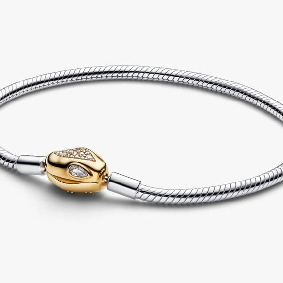 Pandora Jewelry - Pandora Snake Clasp & Chain Bracelet